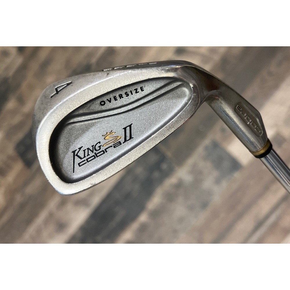 King Cobra II Oversize Single 4 Iron Stiff Flex Steel Shaft RH